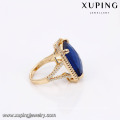 14584 Xuping elegant delicacy 18K gold plated finger ring of Square Stone